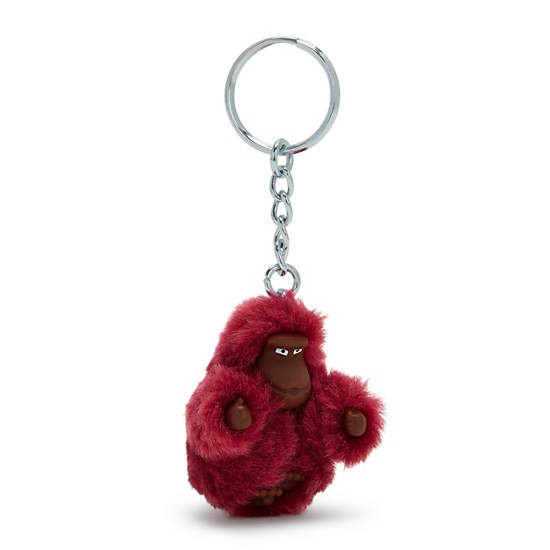 Kipling Sven Extra Small Fashion Monkey Keychain Accessories Beet Red | CA 1971EB